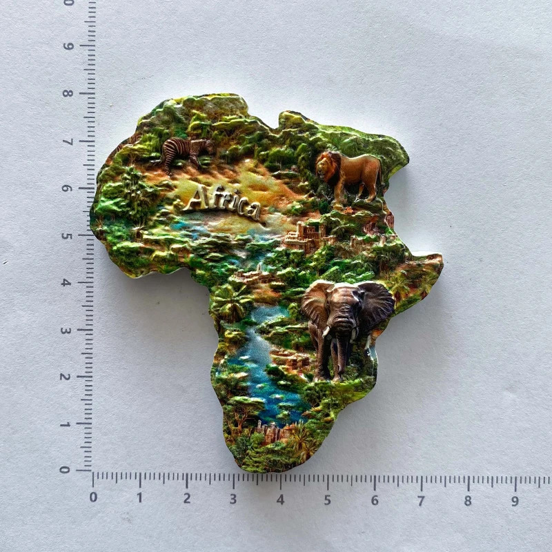 Art And Craft Jungle - 1 stuk, Afrikaanse jungle reis souvenirs,