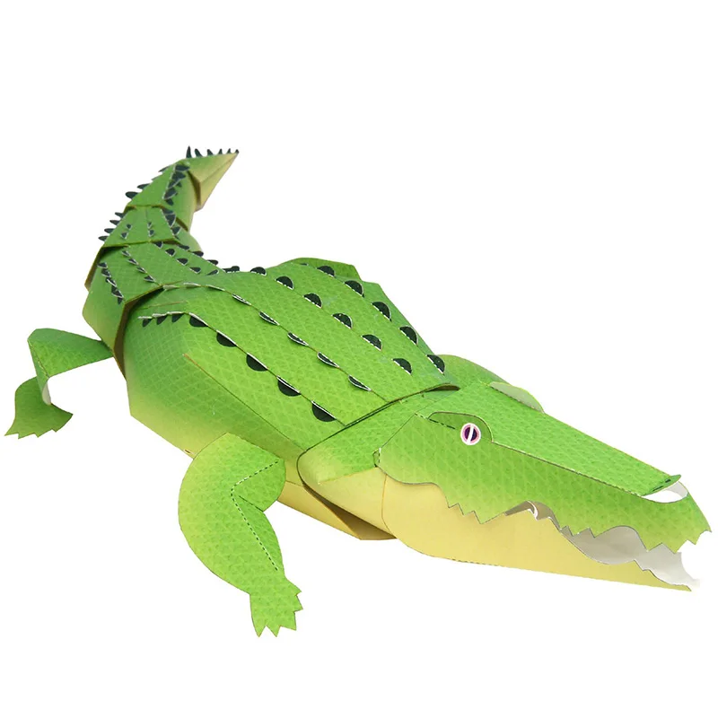 Art Craft With Cardboard - Krokodil Vouwen Origami Art Mini Leuke