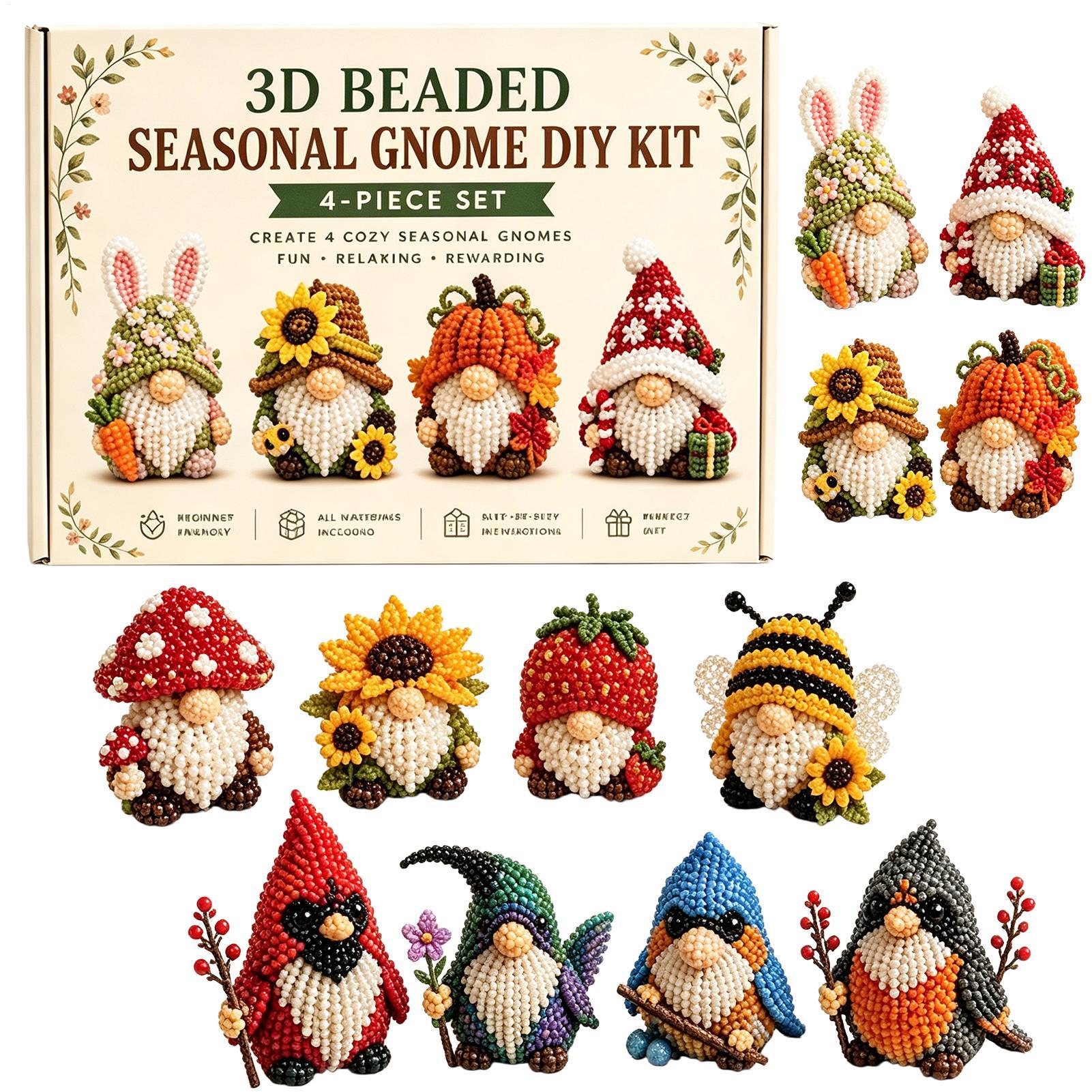 Art Craft Workshop - Kralenset Handgemaakt Grappig DIY Bureaudecoratie Kraalwerk