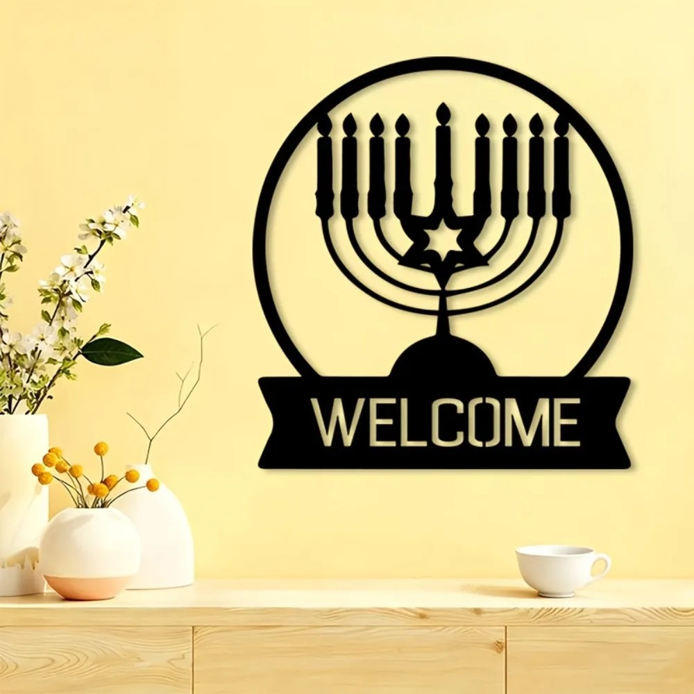 Art & Craft Valley - CIFBUY IJzeren Wanddecoratie Art Deco Metalen