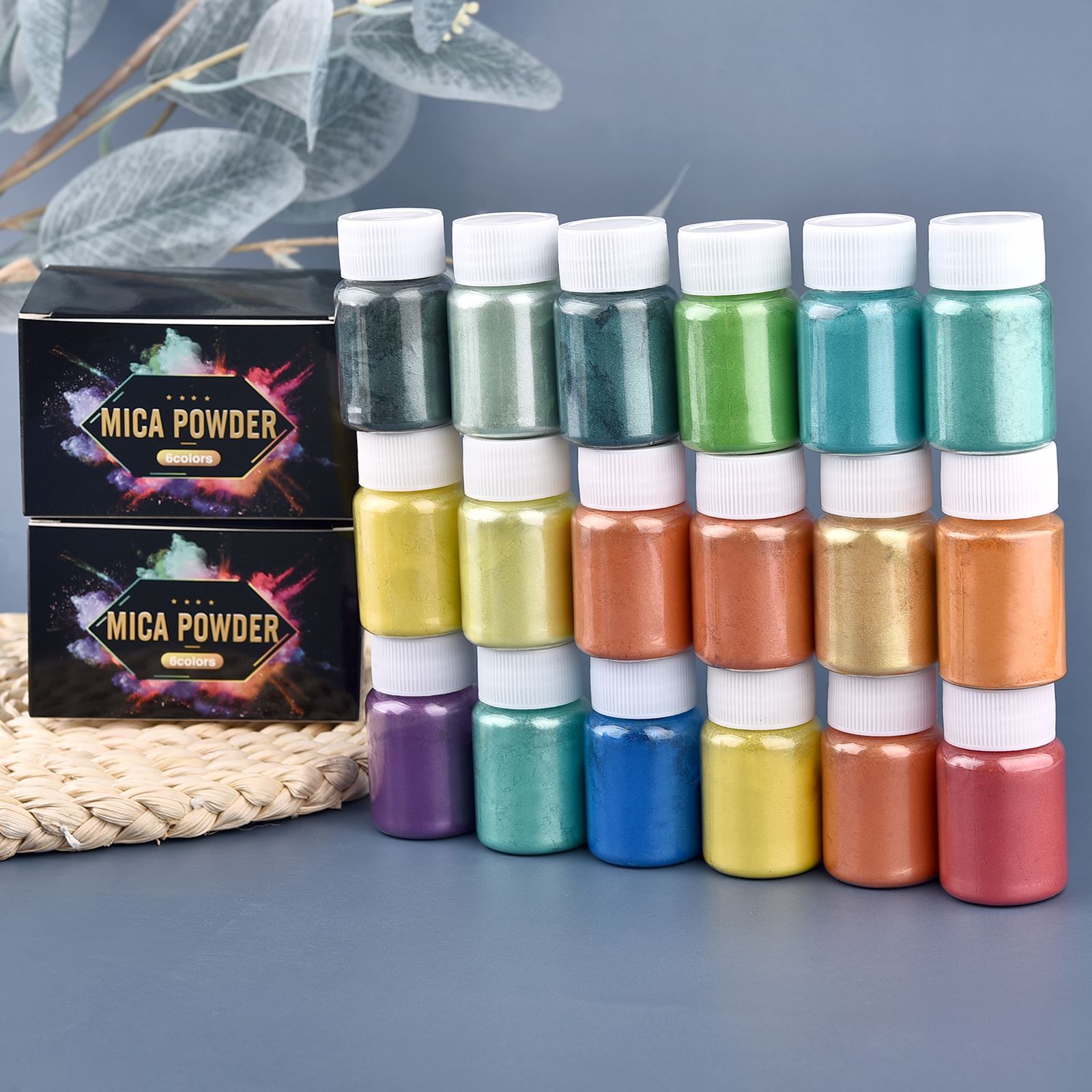 Alcohol Ink Set - Nieuwe 6 Kleuren Epoxyhars Kleurstof Mica