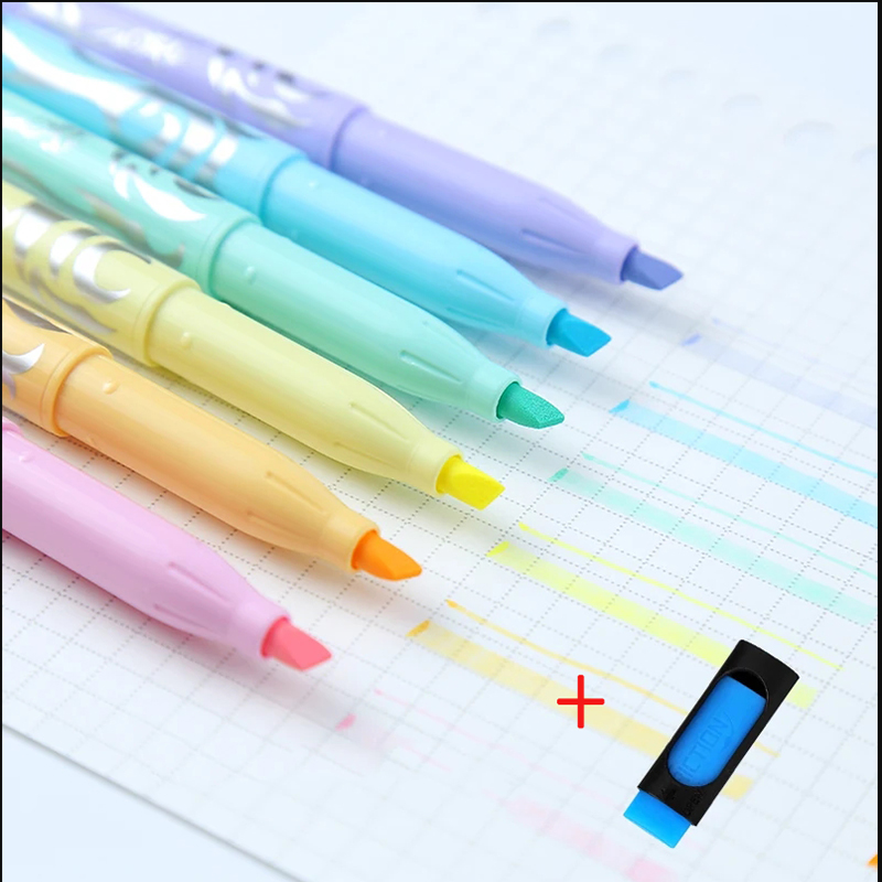 Pilot Pen Frixion - Pilot Frixion Uitwisbaar Markers 6Pcs Pastel