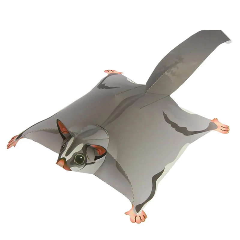 Art Craft With Cardboard - Suiker Zweefvliegtuig Vliegende Muis Handgemaakte Origami
