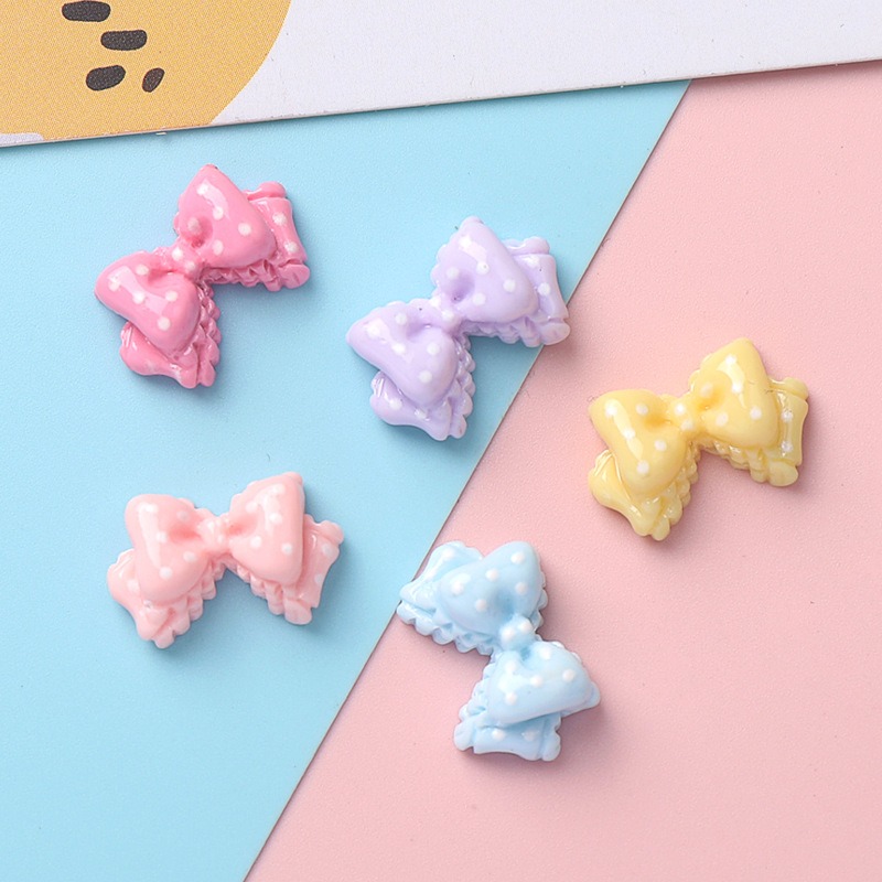 Art Craft Items - 7 Kleuren Mini Boogjes Hars Charms