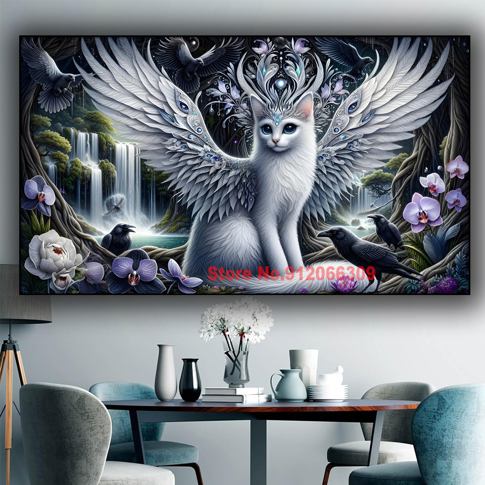 Prachtige levendige jungle wit - Art And Craft Jungle recensie en prijs