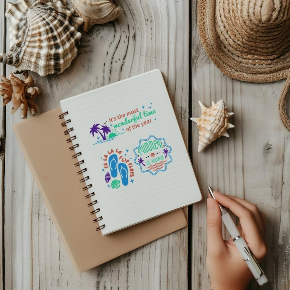 Zomertekst Clear Stamps Seashe - Rubber Stamp Blank recensie en prijs