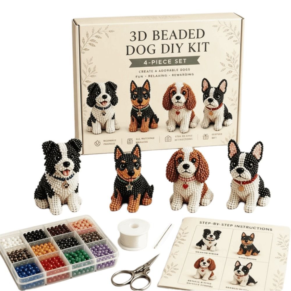Miniatuur kralen 3D dieren knu - Art Craft Animals recensie en prijs