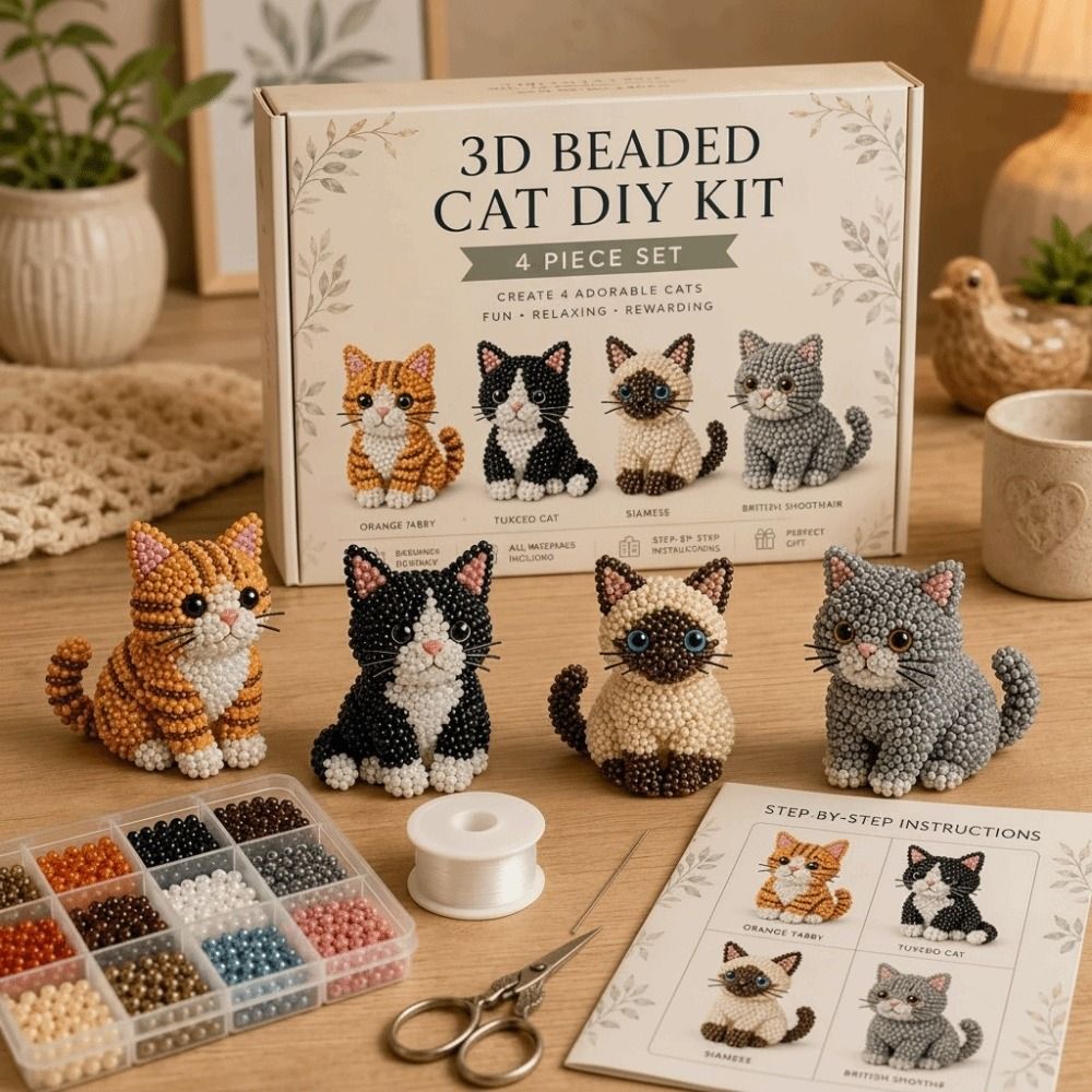 Miniatuur kralen 3D dieren knu - Art Craft Animals recensie en prijs