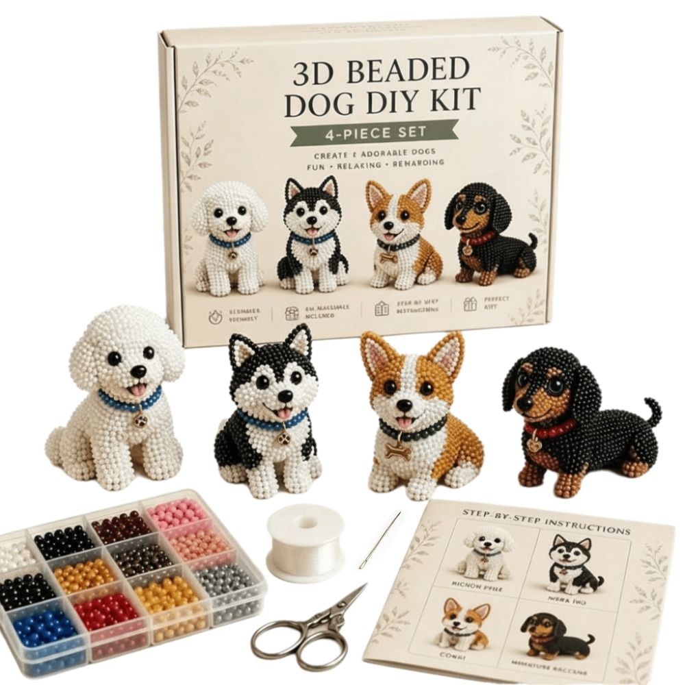 Miniatuur kralen 3D dieren knu - Art Craft Animals recensie en prijs