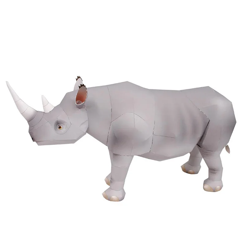 Neushoorn Klittenband Handgema - Art Craft With Cardboard recensie en prijs