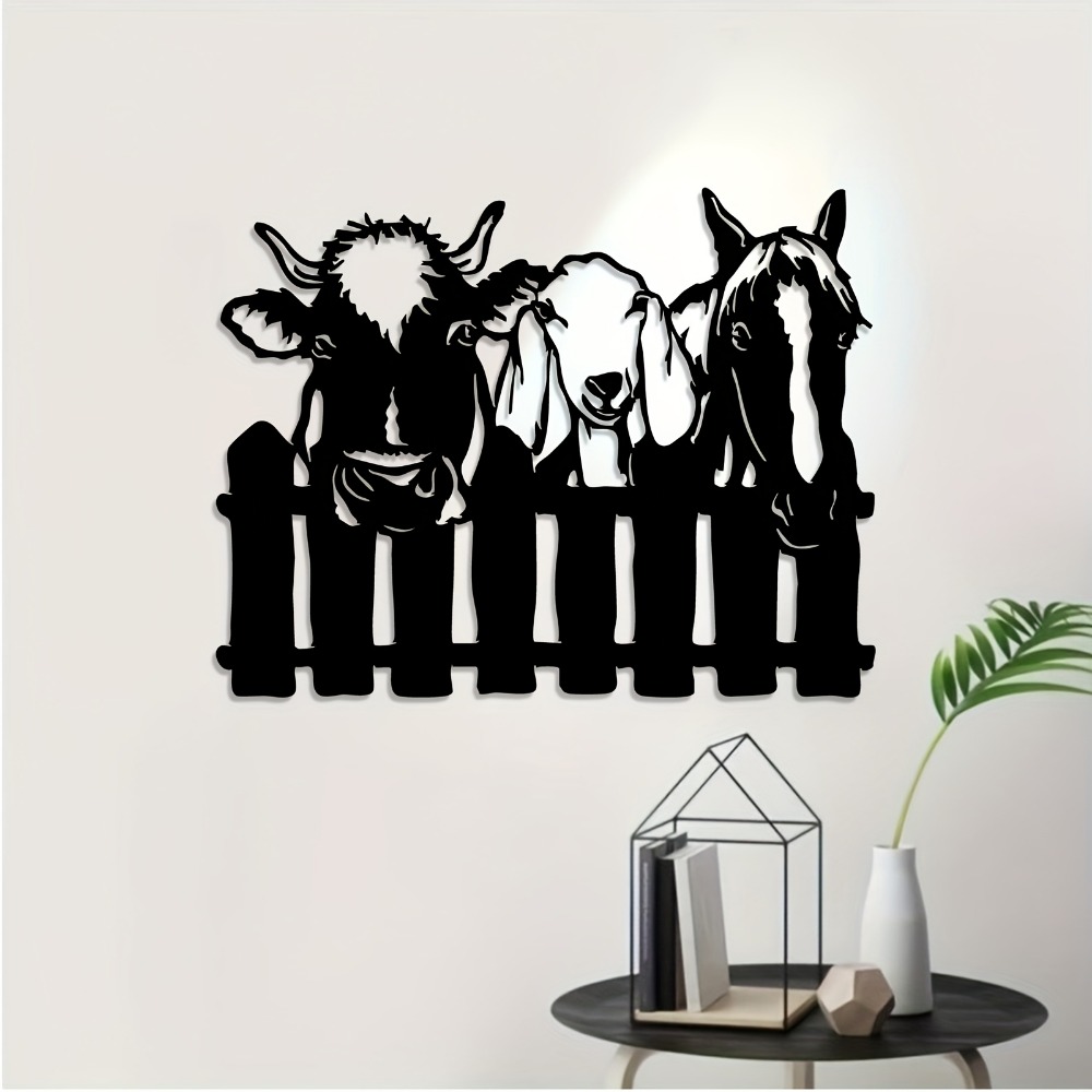 CIFBUY Metalen wanddecoratie b - Art Craft Animals recensie en prijs