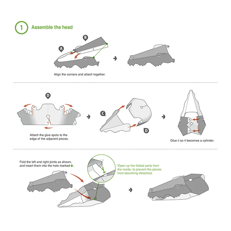 Krokodil Vouwen Origami Art Mi - Art Craft With Cardboard recensie en prijs