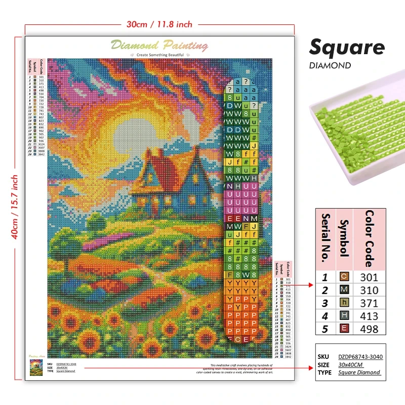 5D DIY Diamant Schilderij Kit  - Art And Craft Jungle recensie en prijs