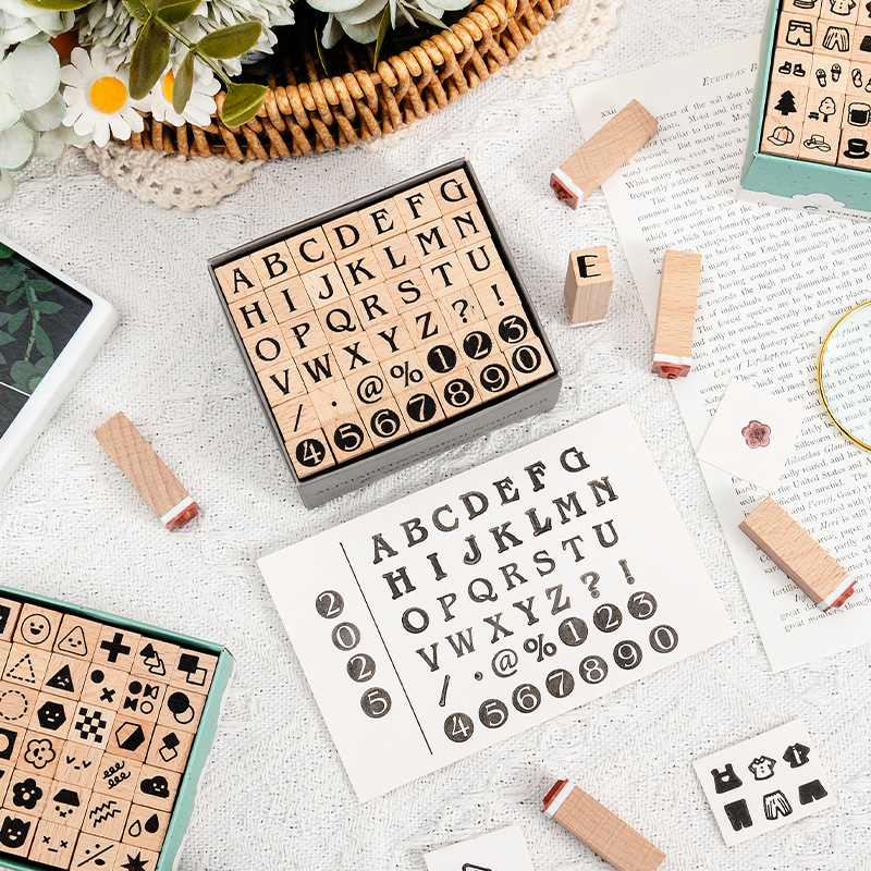 Leuke houten planner rubberen  - Rubber Stamp Blank recensie en prijs
