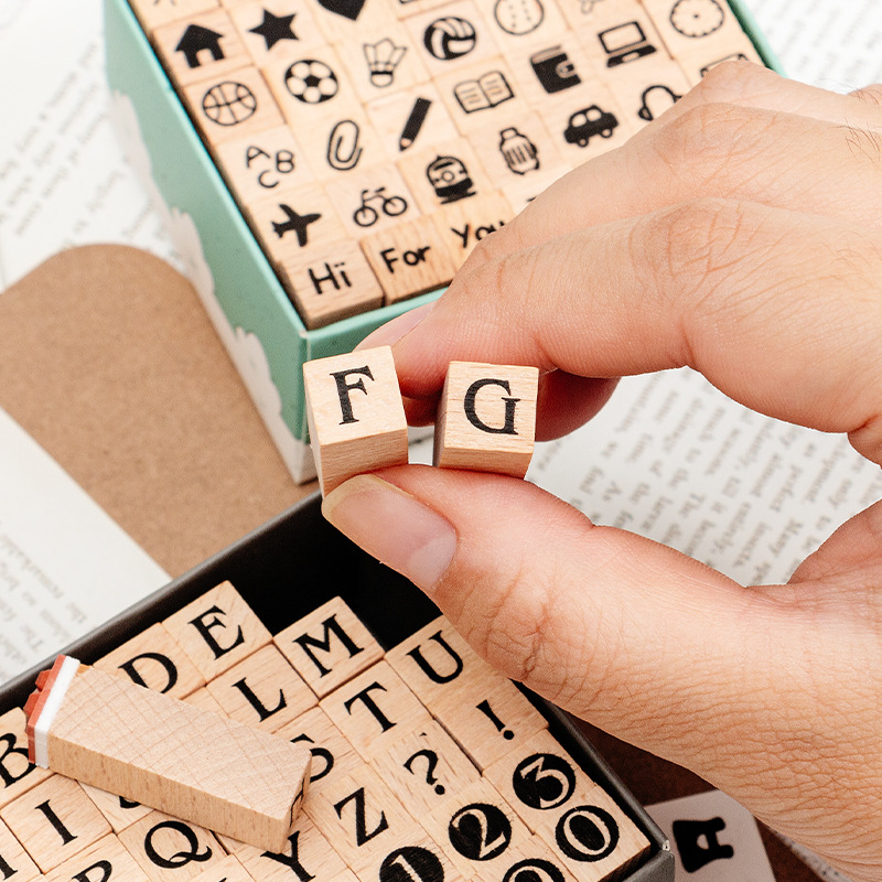 Leuke houten planner rubberen  - Rubber Stamp Blank recensie en prijs