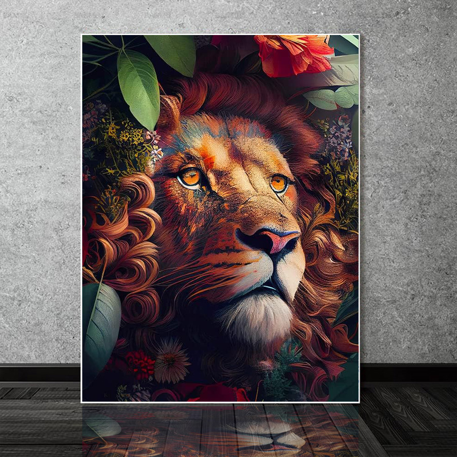 Jungle Lion Avatar Diamond Pai - Art And Craft Jungle recensie en prijs