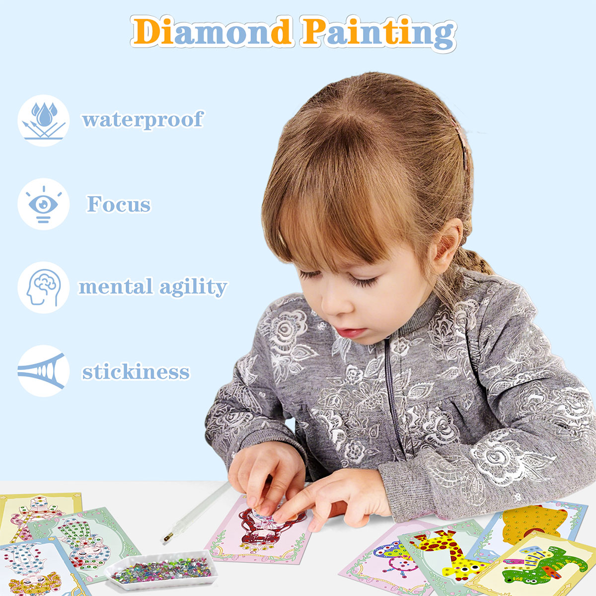 16-delige Gem Kit DIY knutsels - Art Craft Animals recensie en prijs