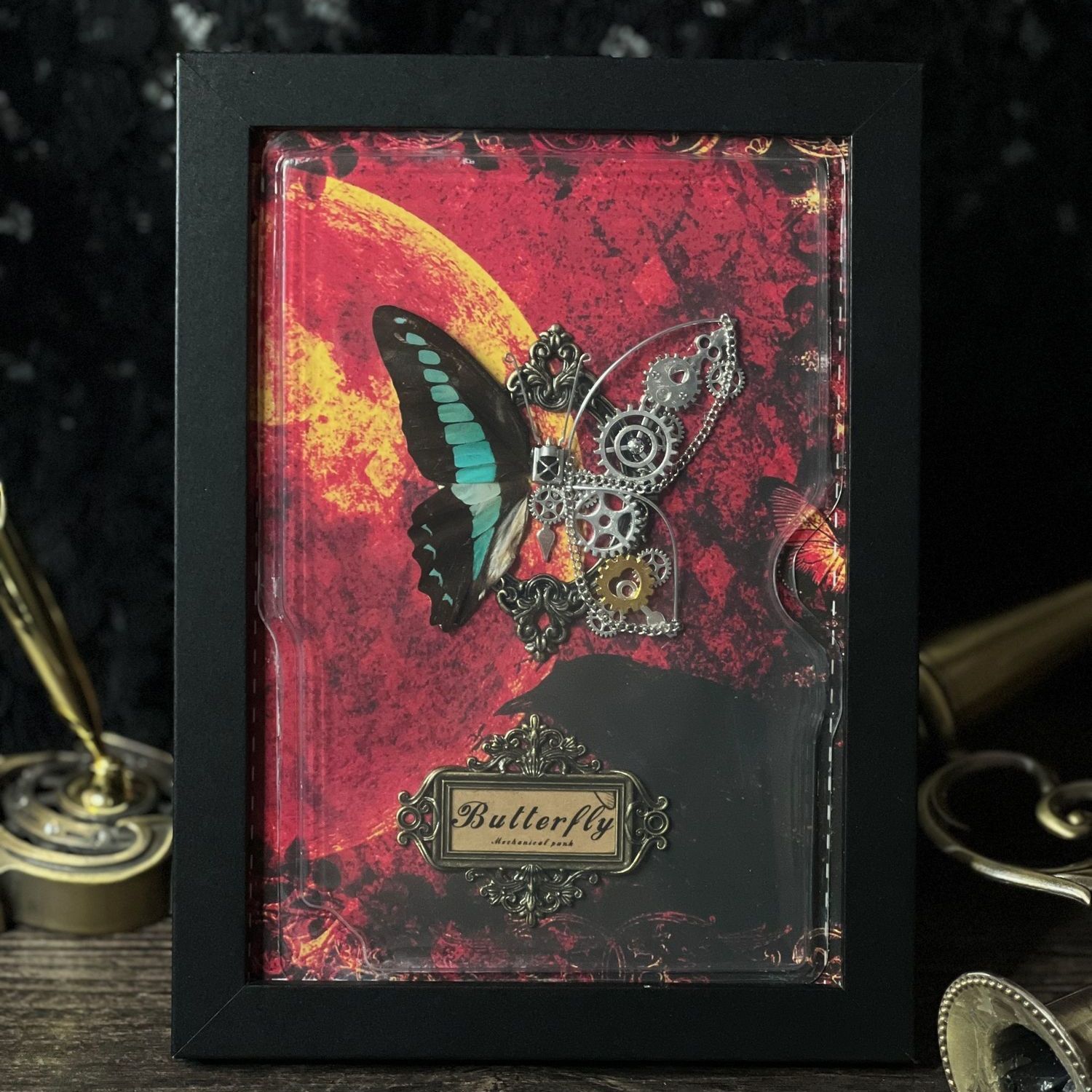 Steampunk vlinderframe DIY-kit - Art Craft Animals recensie en prijs