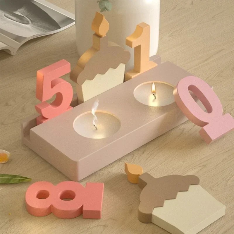 2-delige siliconen mallen voor - Art And Craft Numbers recensie en prijs