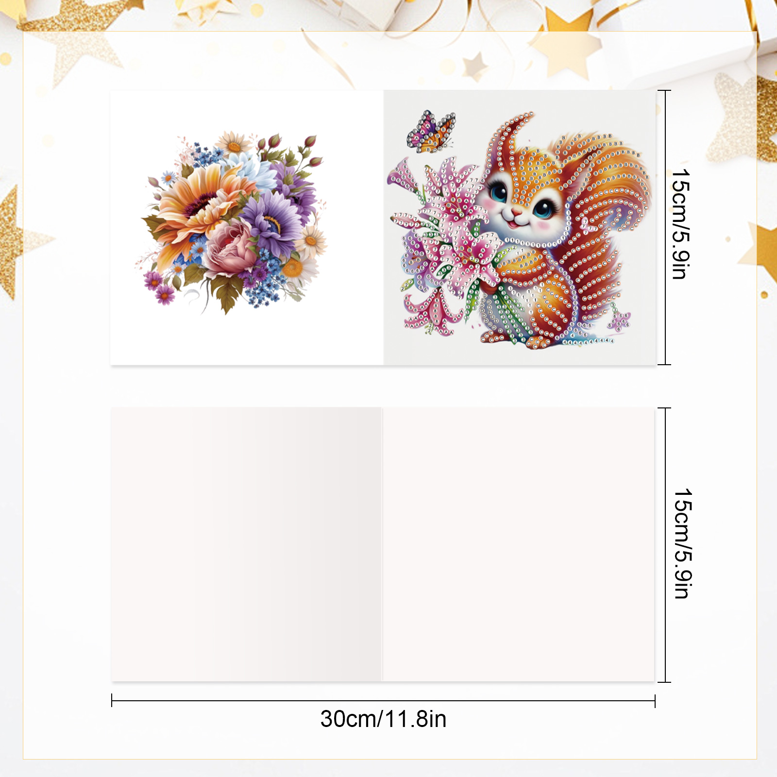 6 stuks Diamond Art schilderij - Art Craft Animals recensie en prijs