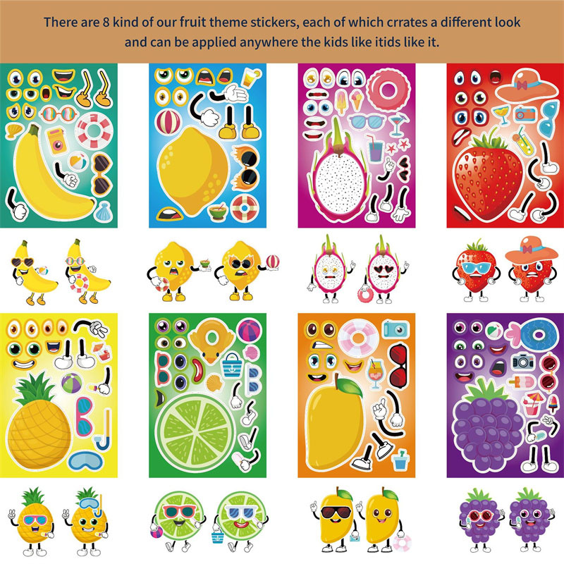 6-24 vel Maak je eigen fruitst - Art Craft 6 Year Old recensie en prijs