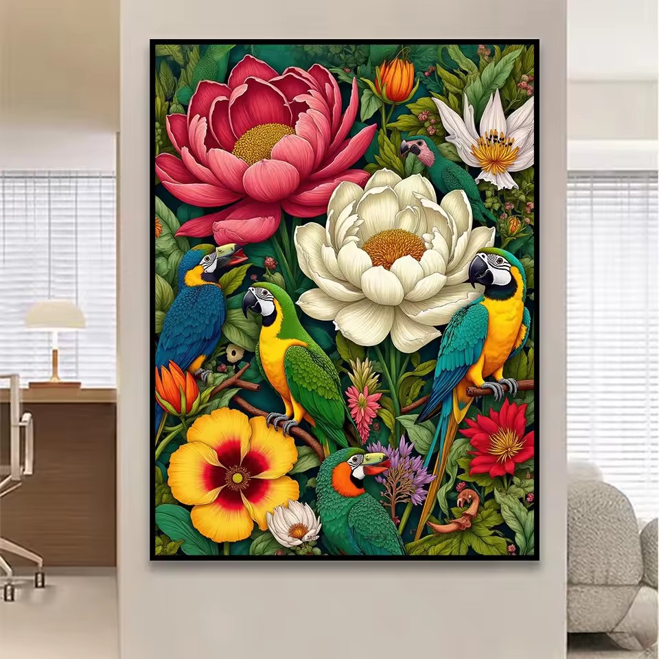 Nieuwkomers Diamond schilderij - Art And Craft Jungle recensie en prijs