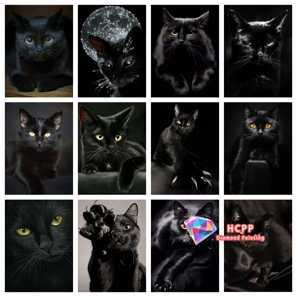 unframe Black Cat Animal Diamo - Art Craft Animals recensie en prijs