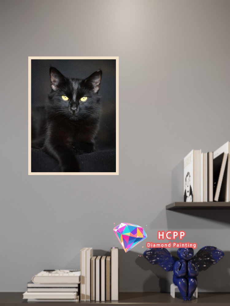unframe Black Cat Animal Diamo - Art Craft Animals recensie en prijs
