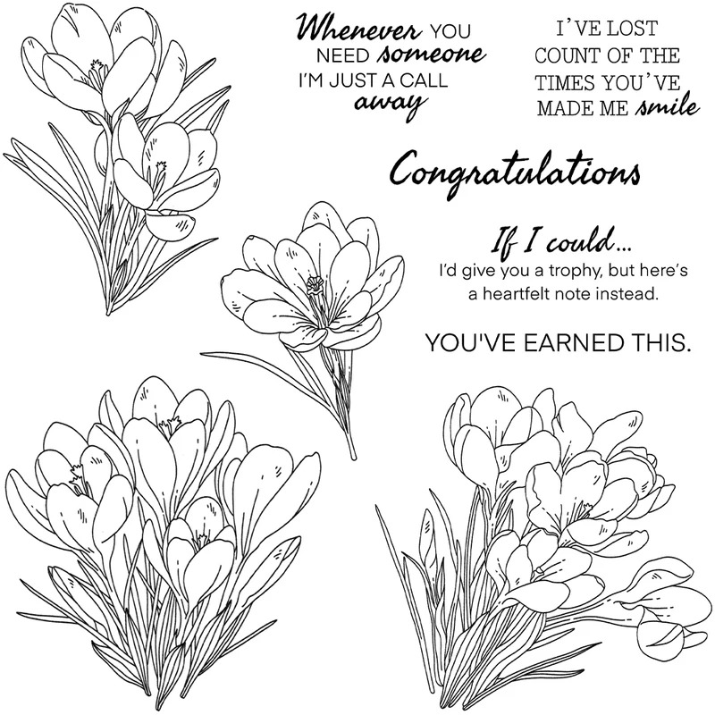 Zephyranthes Candida Stansmess - Rubber Stamp Blank recensie en prijs