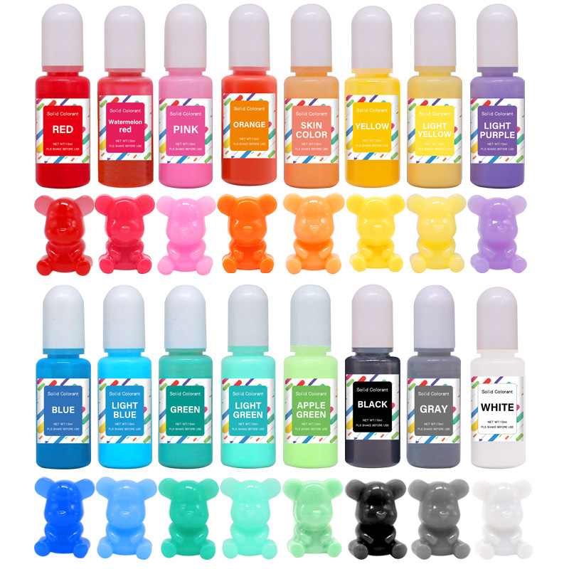 DIY Epoxyhars Pigment Kit Kaar - Alcohol Ink Set recensie en prijs
