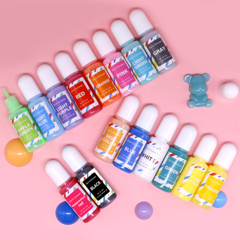 DIY Epoxyhars Pigment Kit Kaar - Alcohol Ink Set recensie en prijs
