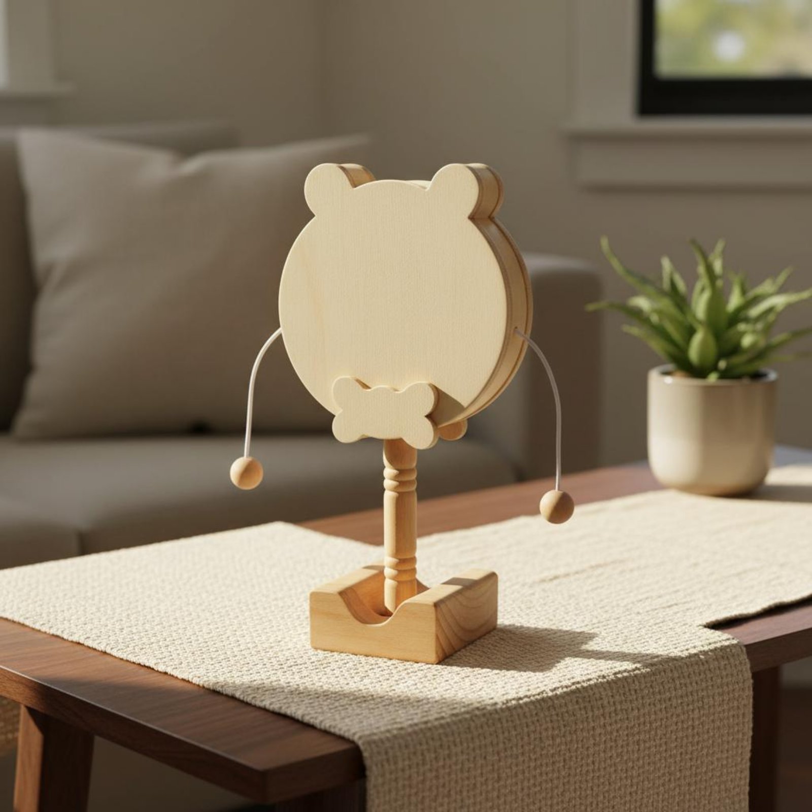DIY houten rammelaar-trommel m - Art Craft Workshop recensie en prijs
