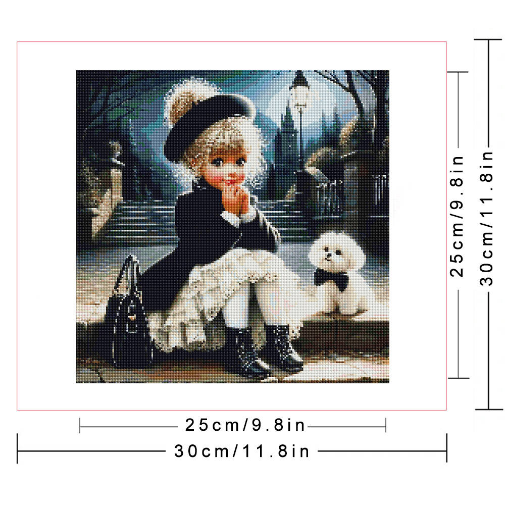 Sz26The bezaaid diy diamant mo - Art Craft Animals recensie en prijs