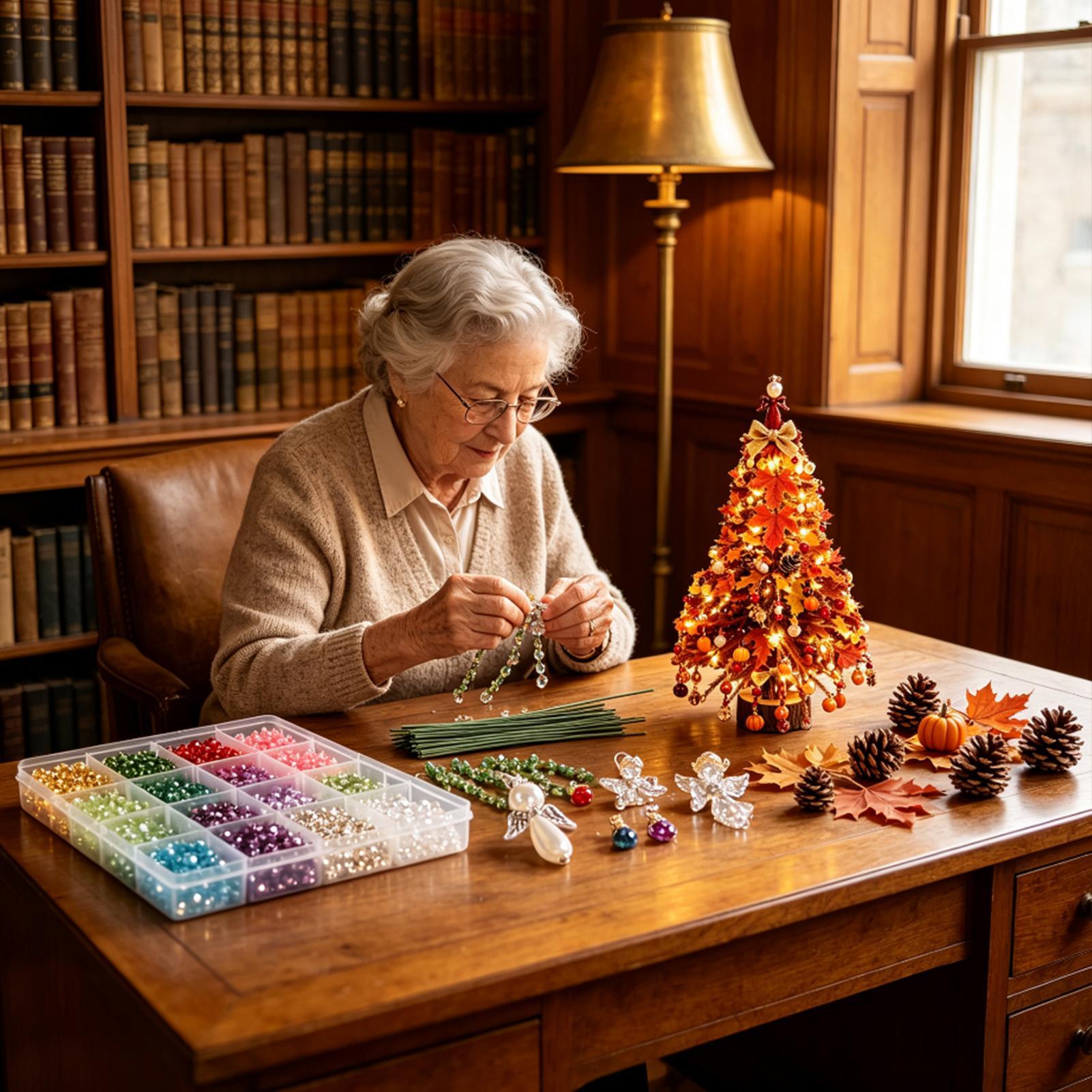 Kerstboom-kralenkunst Winterva - Art Craft Animals recensie en prijs