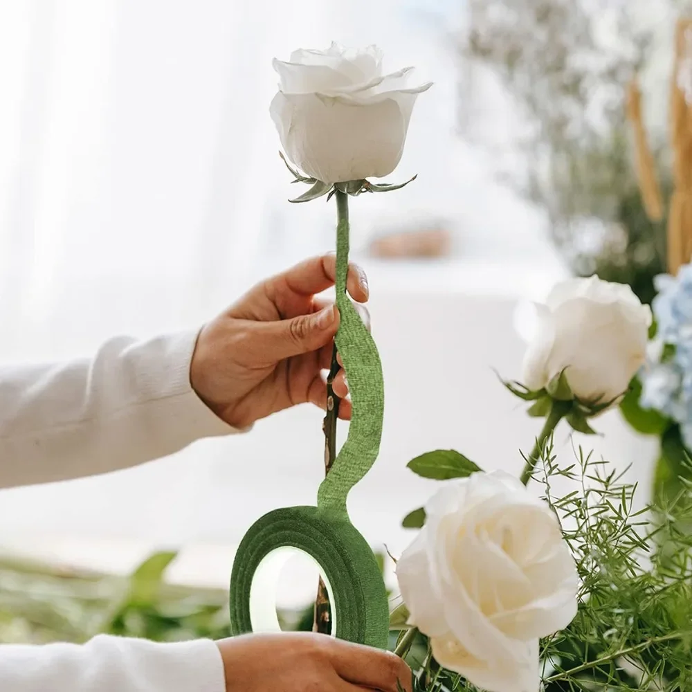 Groene mooie bloementapes 18 m - Art Craft Items recensie en prijs