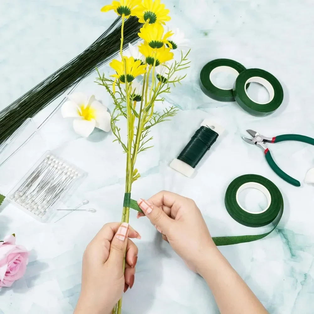 Groene mooie bloementapes 18 m - Art Craft Items recensie en prijs