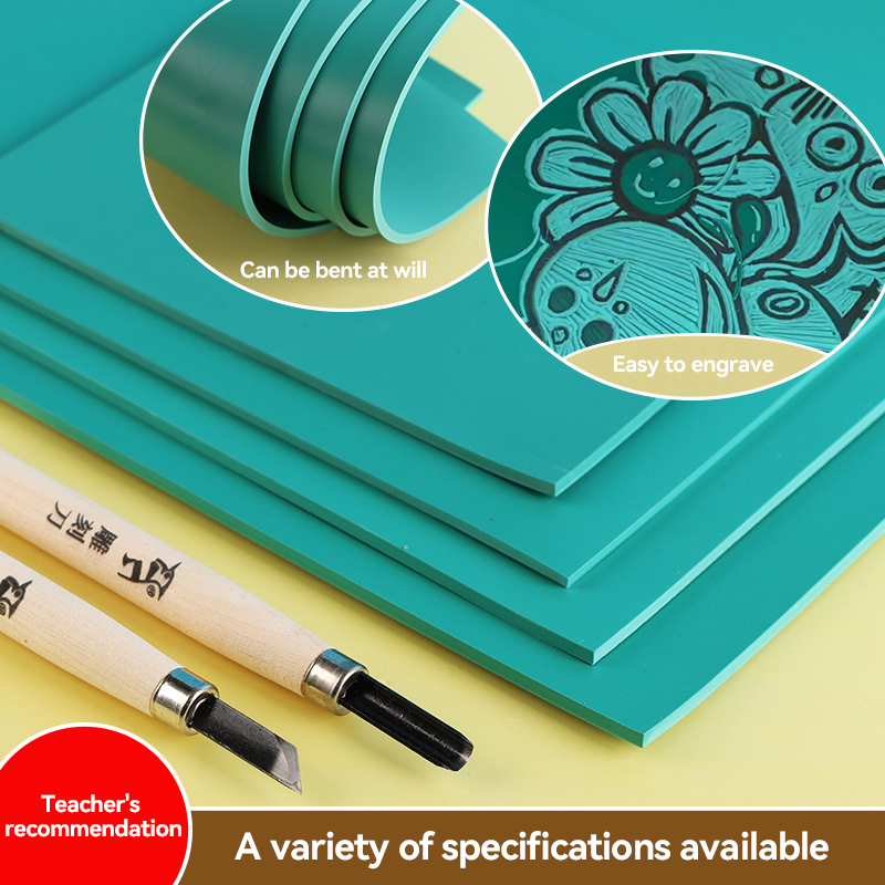 3mm/5mm Linoleum Blok Stempel  - Rubber Stamp Blank recensie en prijs