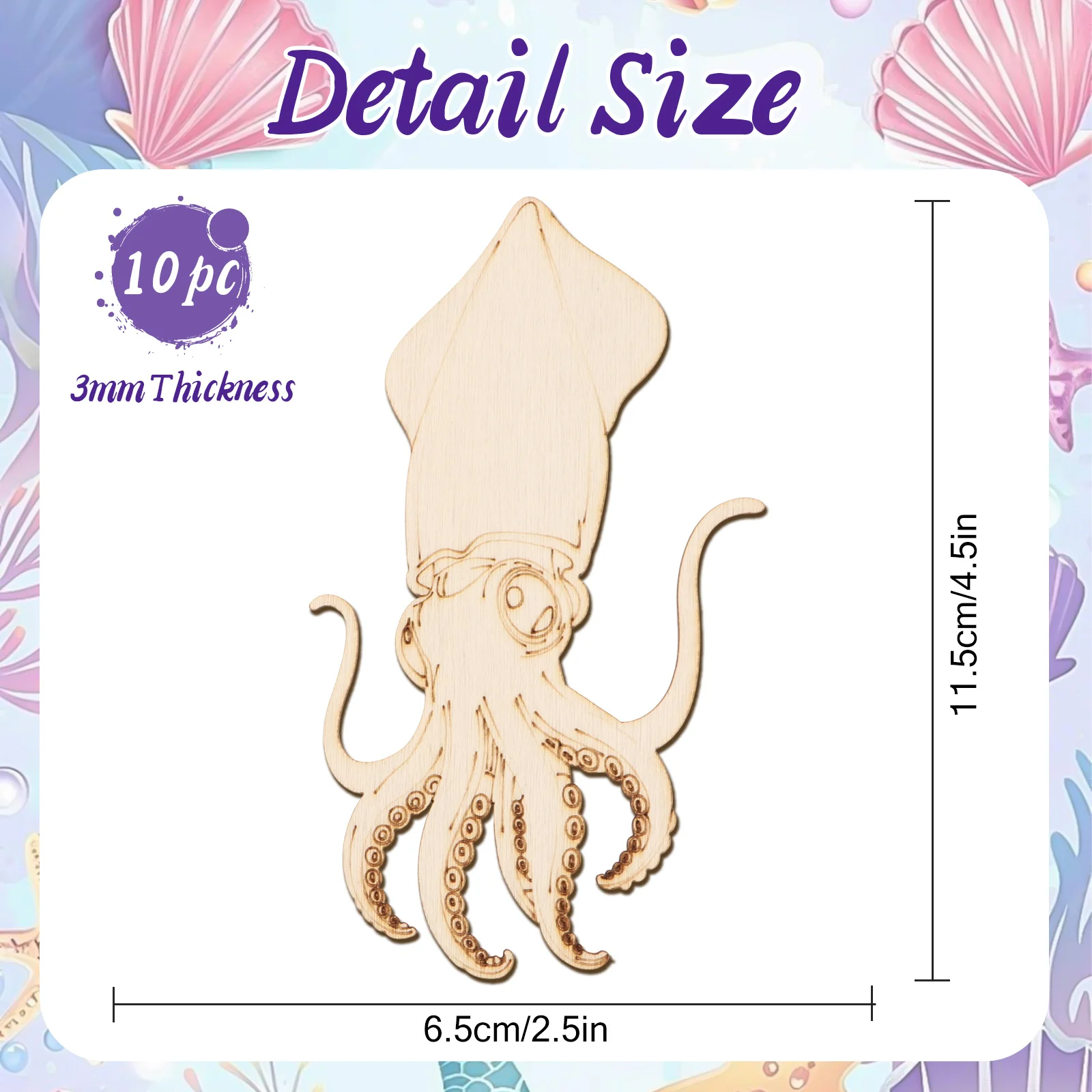10 stks/set Onvoltooide Houten - Art Craft Animals recensie en prijs