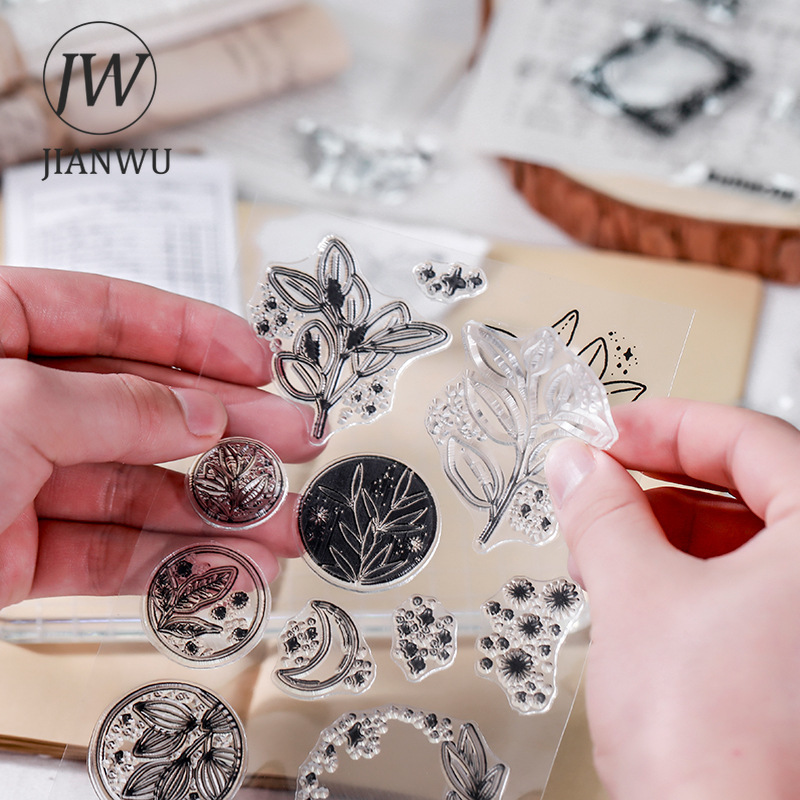 Jianwu Minimalistische Zwart W - Rubber Stamp Blank recensie en prijs