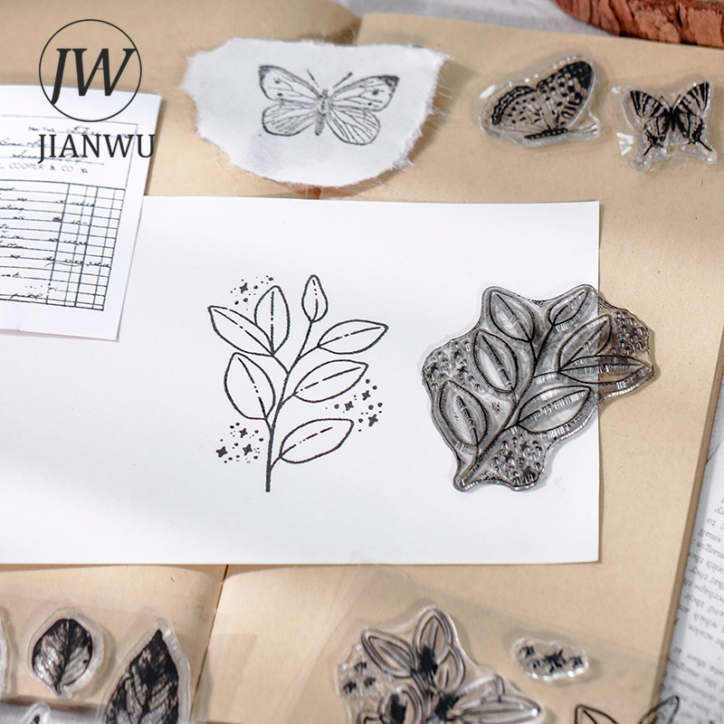 Jianwu Minimalistische Zwart W - Rubber Stamp Blank recensie en prijs