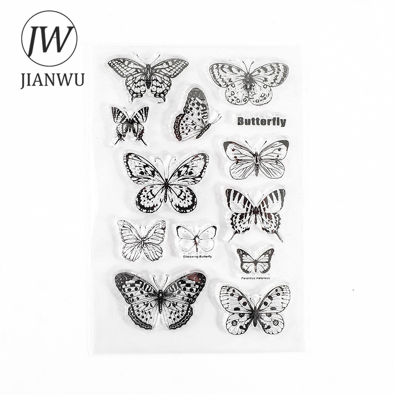 Jianwu Minimalistische Zwart W - Rubber Stamp Blank recensie en prijs