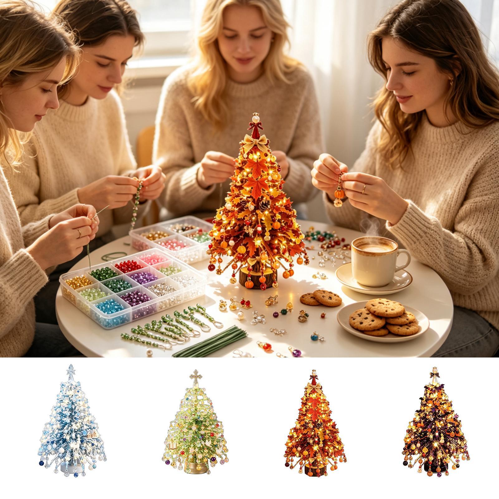 Kerstboomset met kralen, sproo - Art Craft Animals recensie en prijs