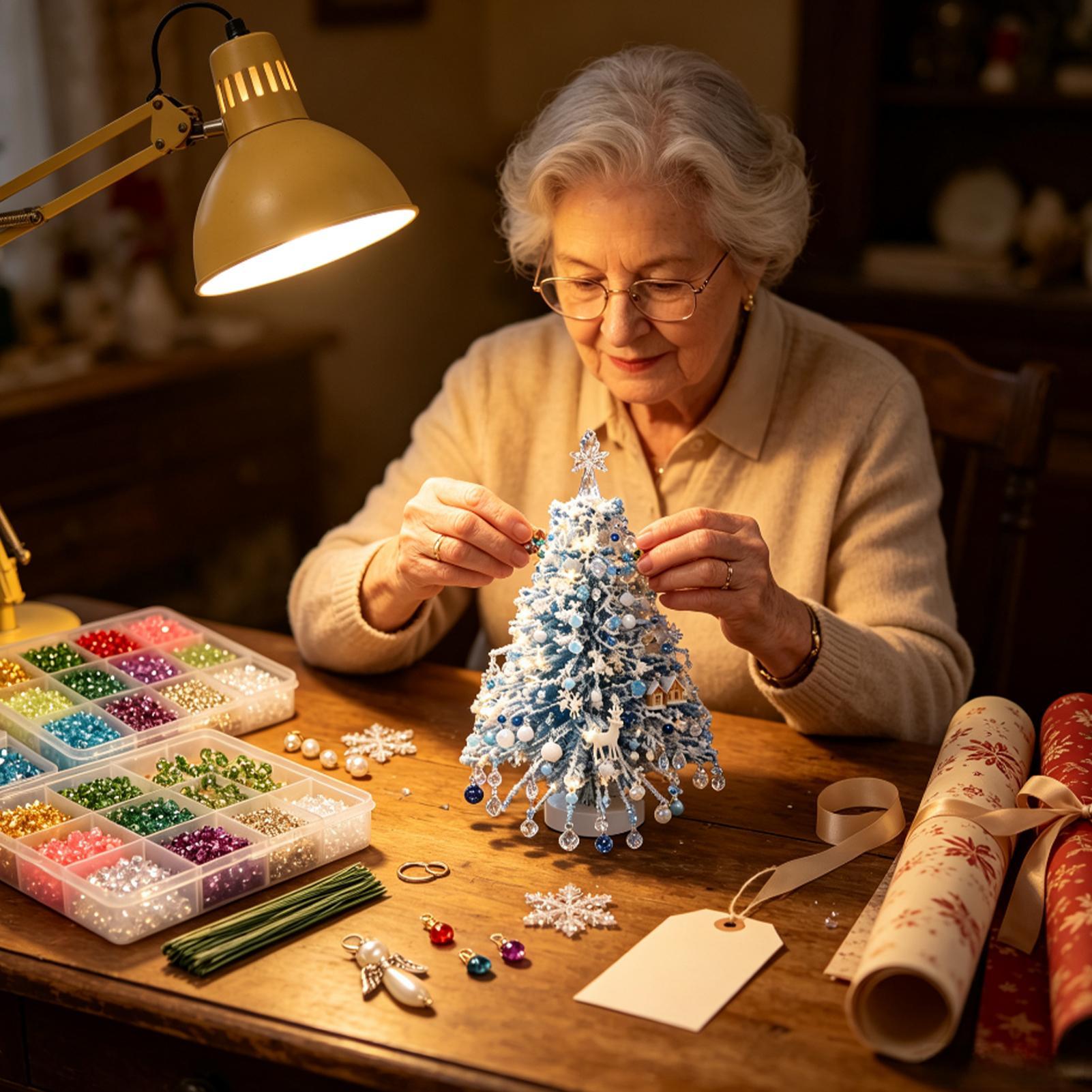 Kerstboomset met kralen, sproo - Art Craft Animals recensie en prijs