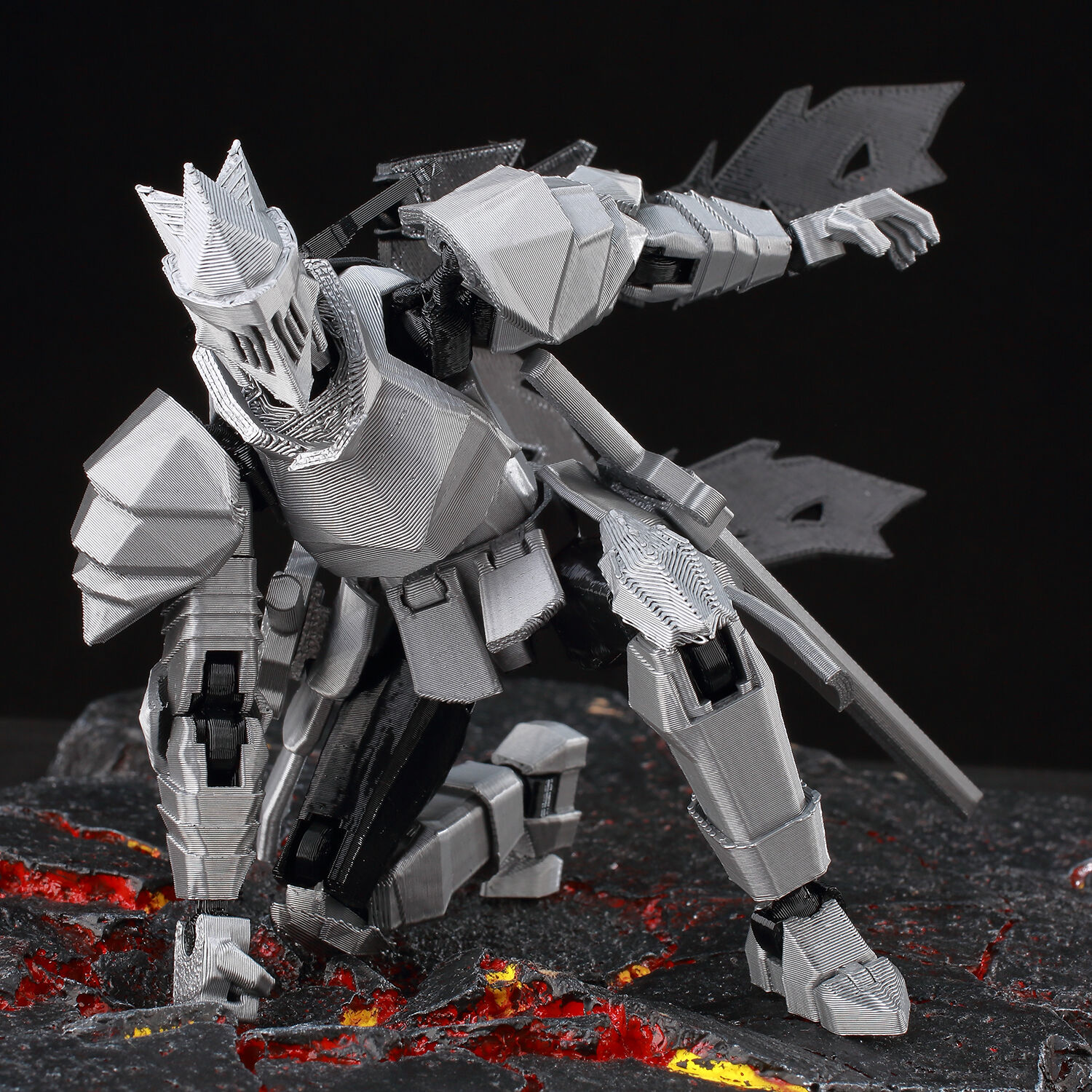 ​ 9L3D Lucky13 Silver Knight R - Art Craft Online recensie en prijs