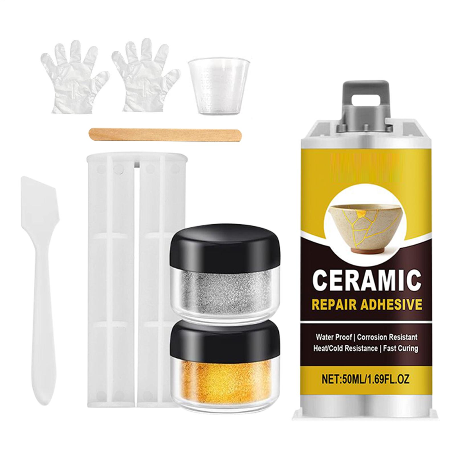 Kintsugi reparatieset gouden k - Art Craft Workshop recensie en prijs