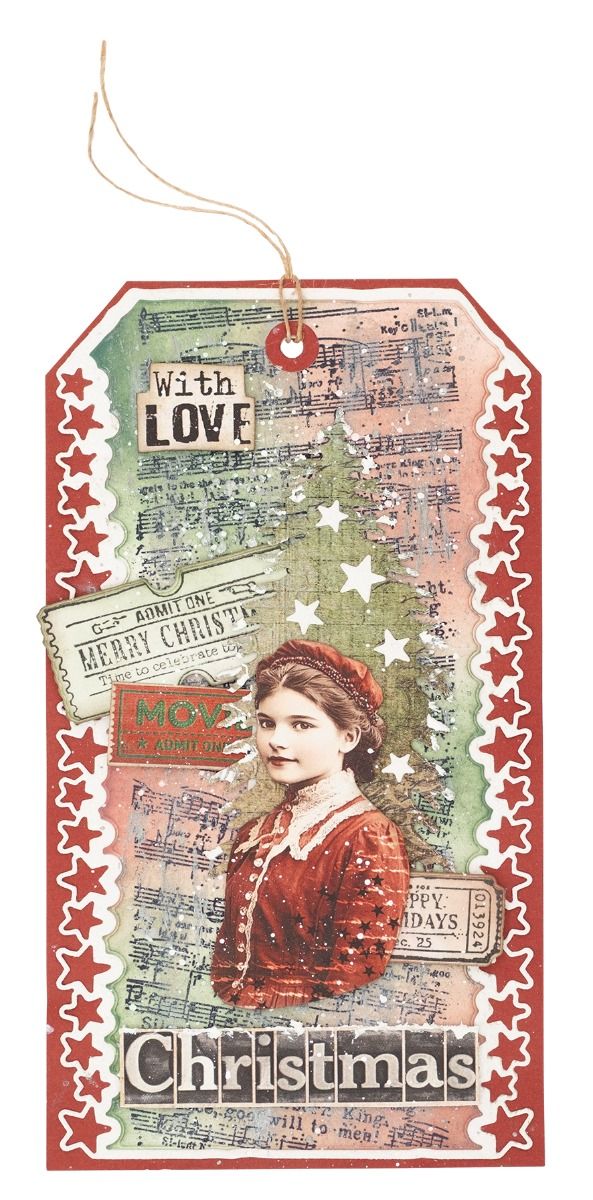 Sterrenhemel achtergrond Winte - Rubber Stamp Blank recensie en prijs