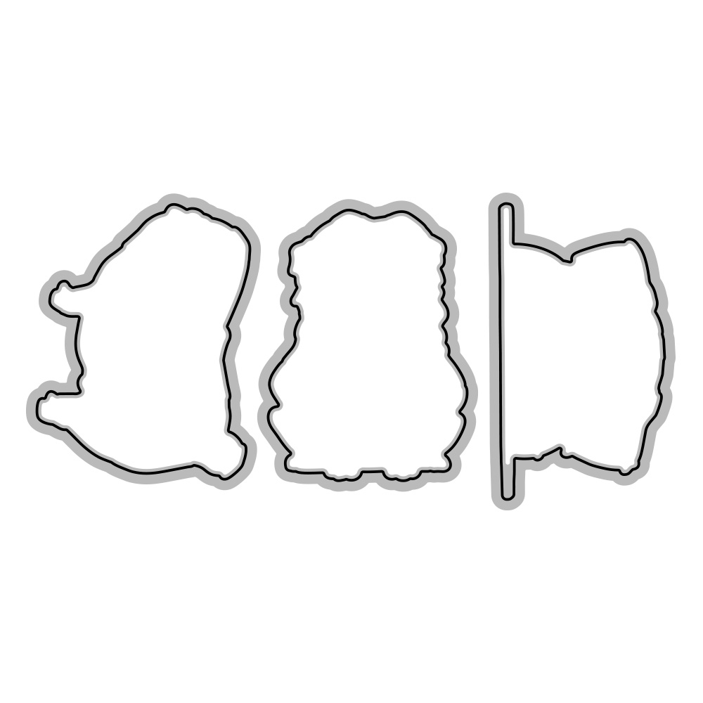 Mangocraft Leuke Cartoon Honde - Rubber Stamp Blank recensie en prijs