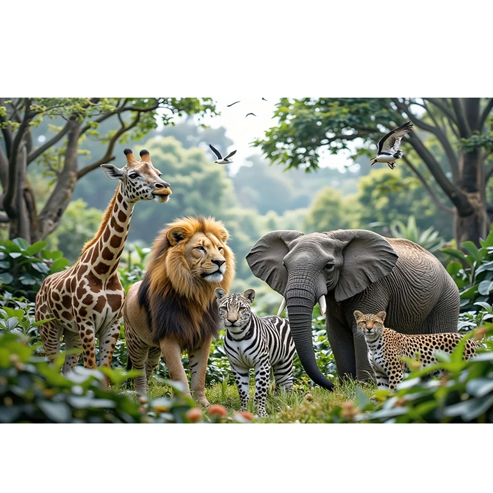 Jungle Dieren Avontuur DIY Dia - Art And Craft Jungle recensie en prijs