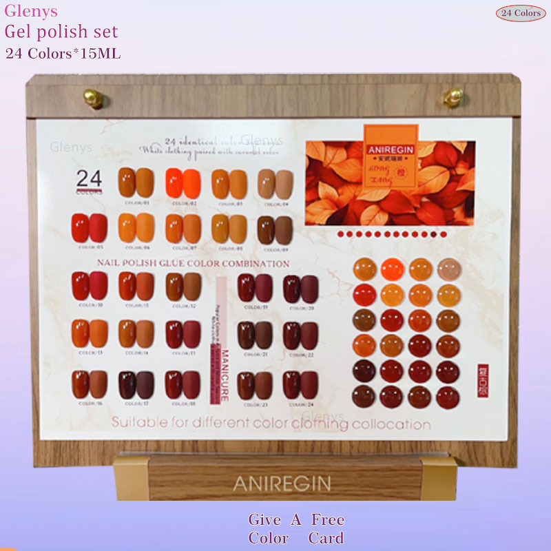 Vintage Bruine 24 Kleuren Nage - Art Craft Online recensie en prijs