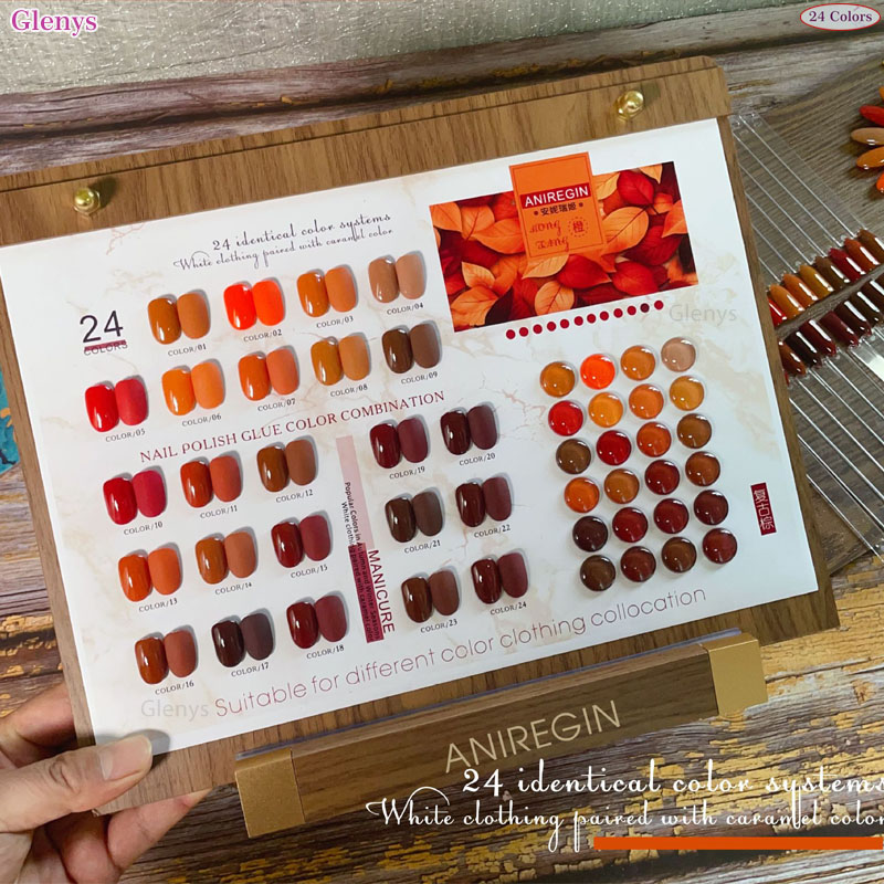 Vintage Bruine 24 Kleuren Nage - Art Craft Online recensie en prijs